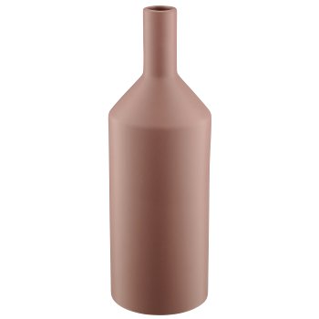 Porzellanvase ISABELLA, 30x11x11cm, mauve