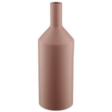Porzellanvase ISABELLA, 30x11x11cm, mauve