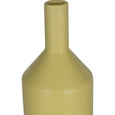 Porcelain vase ISABELLA, 40x11x11cm, lime