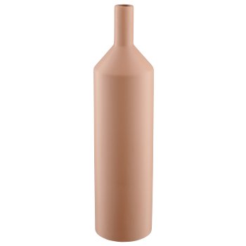 Porcelain vase ISABELLA, 40x11x11cm, almond