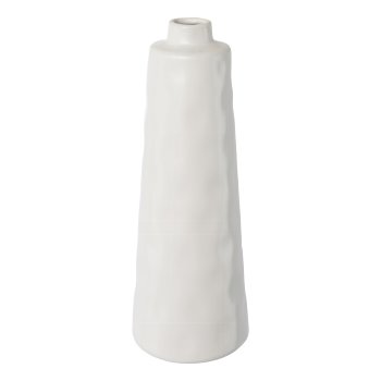 Porcelain vase LIMAO, 29x11x11cm, white