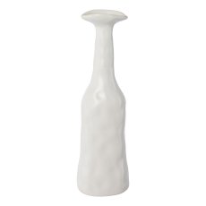 Porcelain vase FARO, 29x6,5x8cm, white