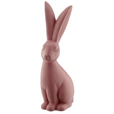 Polyresin Hase GLAMOUR CHLOE, 16x15x50cm, mauve