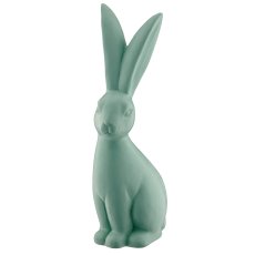 Polyresin Hase GLAMOUR CHLOE, 16x15x50cm, jade