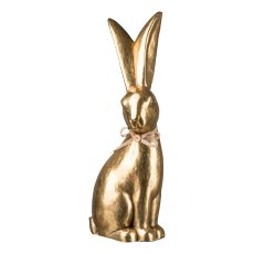 Polyresin Bunny GLAMOUR CHLOE, 24x19x66cm, Champagne