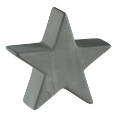 Ceramic star, SAND FINISH 13x4.2x12.5cm, moss