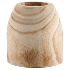 Paulownia Holzgefäß, 20x20x20cm, natur