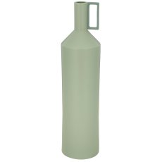 Porcelain bottle vase with handle, 20x20x80cm, jade, Lepuro