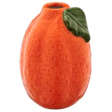 Ceramic vases SUNSHINE citrus fruit, 3 assort., 11x10.5x15.5cm, colourful