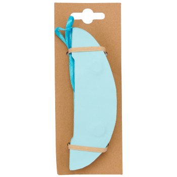 Papier Dekohänger Ei mit Magnet, 8x8x11cm, 2/Backcard, himmelblau