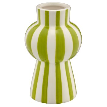 Ceramic vase MIAMI, 8x8x14cm, green