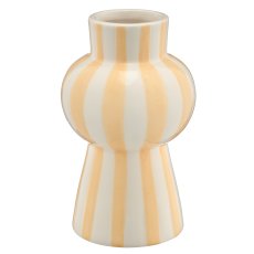 Keramikvase MIAMI, 8x8x14cm, sorbet