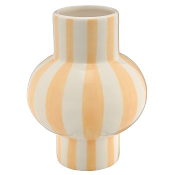 Keramikvase MIAMI, 16x16x21cm, sorbet