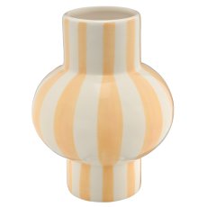 Keramikvase MIAMI, 16x16x21cm, sorbet