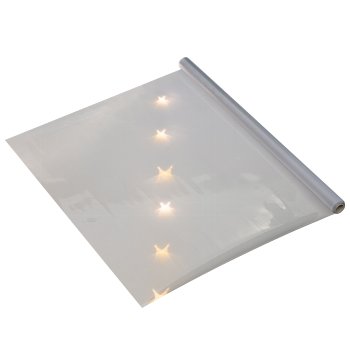 3D PVC Folie (Sterneffekt), 50x100cm, klar
