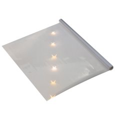 3D PVC Folie (Sterneffekt), 50x100cm, klar
