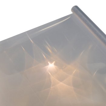 3D PVC Folie (Sterneffekt), 50x100cm, klar