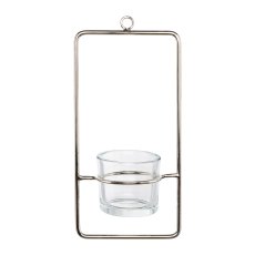 Aluminium Hanging Lamp Rack For Tea Light Glass, (933515-00) 30x15x9,5cm,