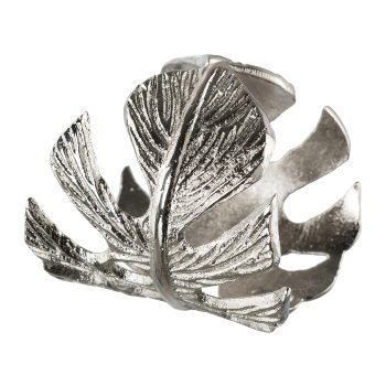 Aluminium Napkin Ring, 5cm, Silver, 4/W-Box