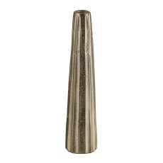 Aluminium Kerzenhalter, SLIM FIT, 28x6cm, Gold