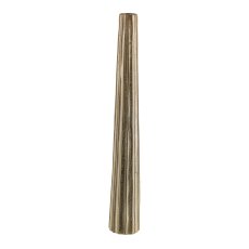 Aluminium Kerzenhalter, SLIM FIT, 43x6cm, Gold