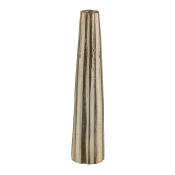 Aluminium Vase, SLIM FIT, 28x6cm, Gold