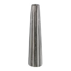 Aluminium vase, SLIM FIT, 28x6cm, silver