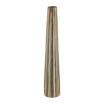 Aluminium Vase, SLIM FIT, 35x6cm, Gold