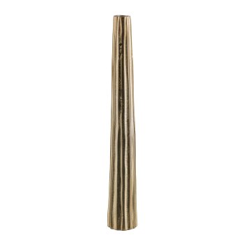 Aluminium Vase, SLIM FIT, 43x6cm, Gold
