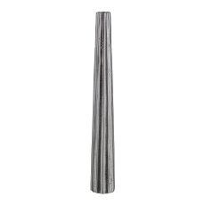 Aluminium Vase, SLIM FIT, 43x6cm, Silber