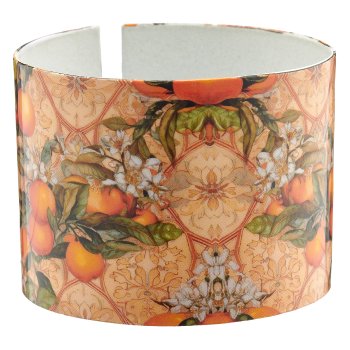 Metal napkin ring INSTYLE with motif print, 5x5x4cm, orange, Lepuro
