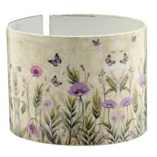 Metall Serviettenring INSTYLE mit Printdekor, 5x5x4cm, helllila, Lepuro