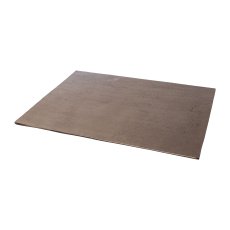Aluminium Platte Tischset rechteckig TABLE, 30x40x1cm, Anthrazit