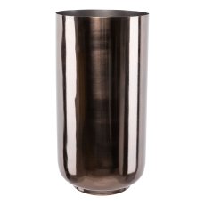 Metal vase PLANTER, 38x18x18cm, anthracite