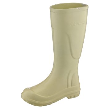 Aluminium planter boots, 10x22x32cm, light yellow, Lepuro