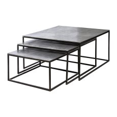 Aluminium Side Table 3Erset On
