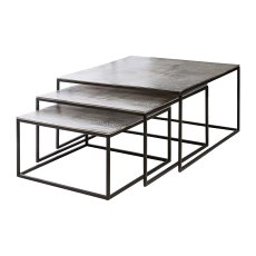 Aluminium Side Table 3Erset On