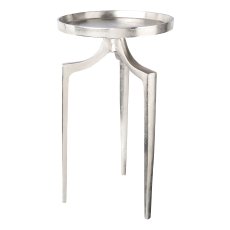 Aluminum side table AMADEO,