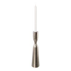 Aluminum candle holder SVEG, 35x8x8cm, silver