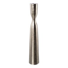 Aluminum candle holder SVEG, 45x8x8cm, silver