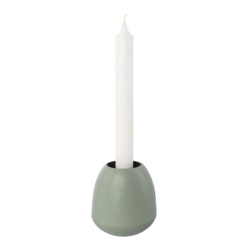 Iron vase OKSBÖL, 8,5x8x8cm, light green