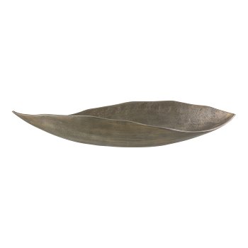 TWIST aluminium bowl, 64x20x10cm, brass