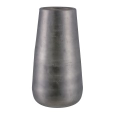 Aluminium vase BAROLO, 37x37x62cm, anthracite