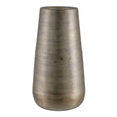 Aluminium vase BAROLO, 37x37x62cm, brass