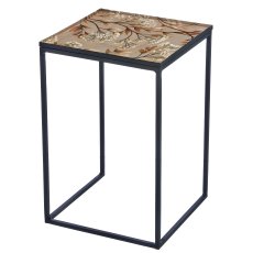 Metall Tisch INSTYLE mit Printmotiv auf Eisengestell, 3er Set,