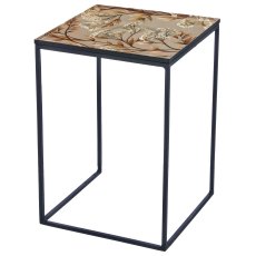 Metall Tisch INSTYLE mit Printmotiv auf Eisengestell, 3er Set,