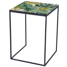 Metall Tisch INSTYLE mit Printmotiv auf Eisengestell, 3er Set,