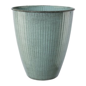 Metal vessel Karroo, 29x29x31 cm, Green