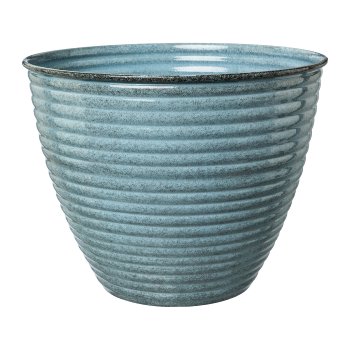 Metal Cachepot Linus, 33x33x26 cm, Blue