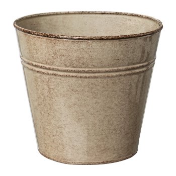 Metall Übertopf BOTANICO, 14x14x12cm, rosa
